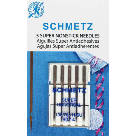 Schmetz Super Nonstick Machine Needle, Size 90/14 # 4503