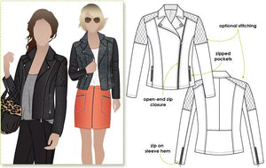 Pattern, style ARC, Ziggi Jacket Multi-Size