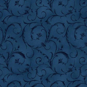 Fabric, 108" Wide Back, Beautiful Backing Midnight Blue
