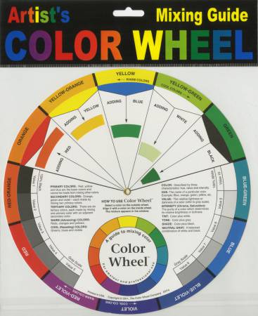 Color Wheel Mixing Guide 9 1/4in # CW3451