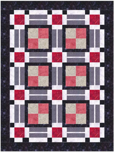 Pattern, ABQ, Piccadilly Quilt, multi-sized