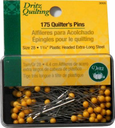 Pins, Quilter's Pins, 1 3/4" length