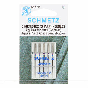 Schmetz Sharp / Microtex Machine Needle Size 90/14 # 1731