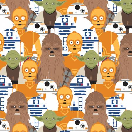Fabric, Star Wars Characters Packed 73011104-1